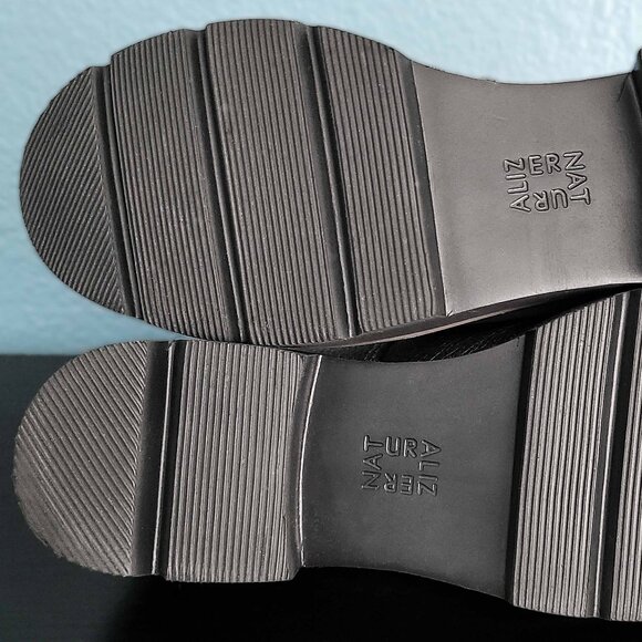 NATURALIZER ~ “Devin” Pewter Lace-Up Oxford ~ Like New 8M - Picture 10 of 13